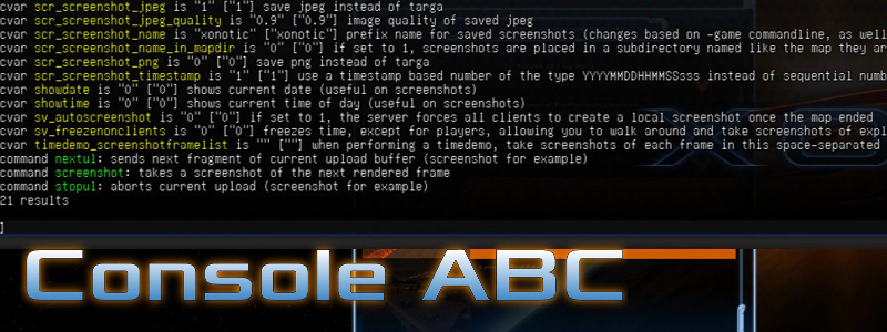 Console ABC