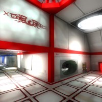 Red Base hallway